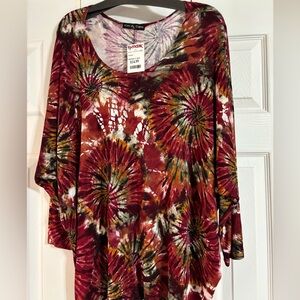 Women’s multicolor 3/4 sleeve top